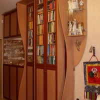 Заказать мебель: шкаф для медиатеки, библиотеки, коллекций. Корпусная мебель на заказ в Москве от производителя